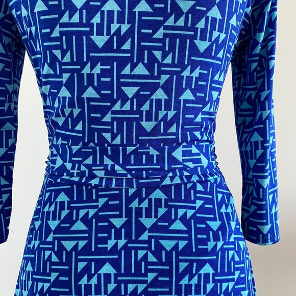 Stitch Fix 41 Hawthorne Renesme Jersey Faux Wrap Dress - Picture 9 of 15